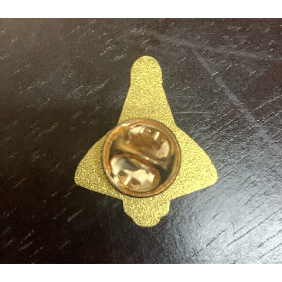 Cartoon Space Shuttle Lapel Pin 1" - Picture 3 of 4